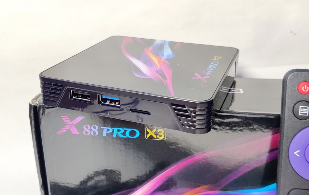 TV BOX X88pro X3 Amlogic S905X3 4/32Гб Vontar Ugoos Smart