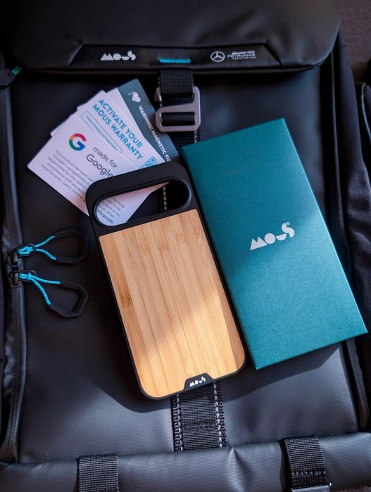 Чехол Mous для Google Pixel 9 Pro XL, модель Limitless 5.0 (Bamboo)