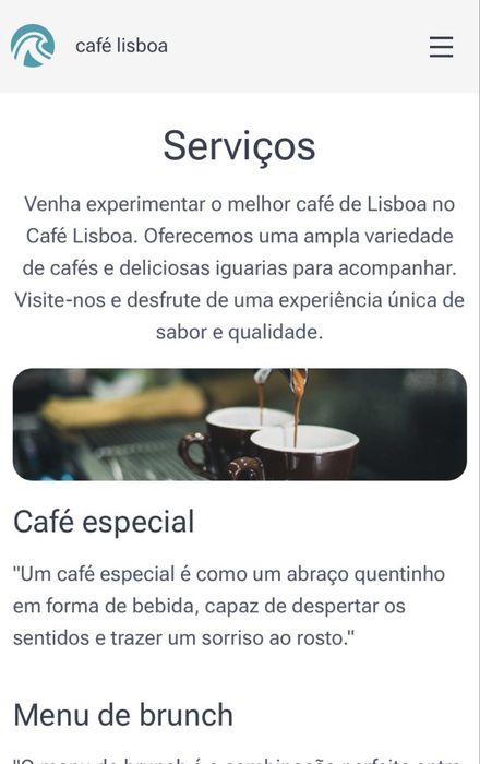 Crio site profissional para pequenas empresas