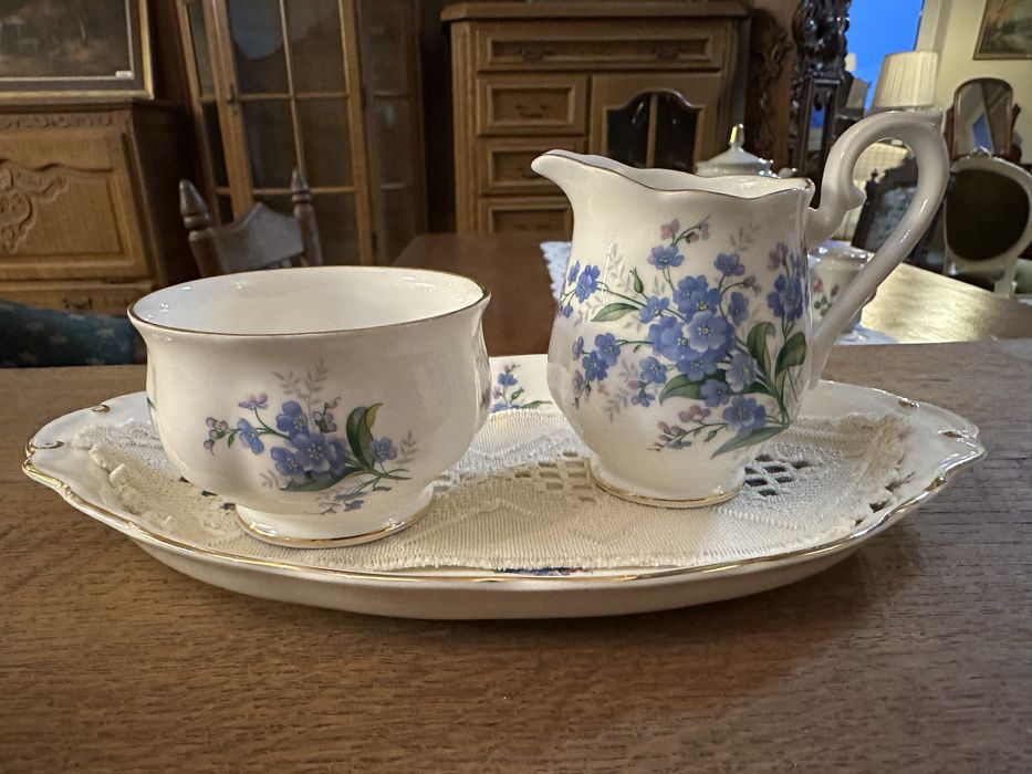 Zestaw kawowo herbaciany porcelana royal Albert
