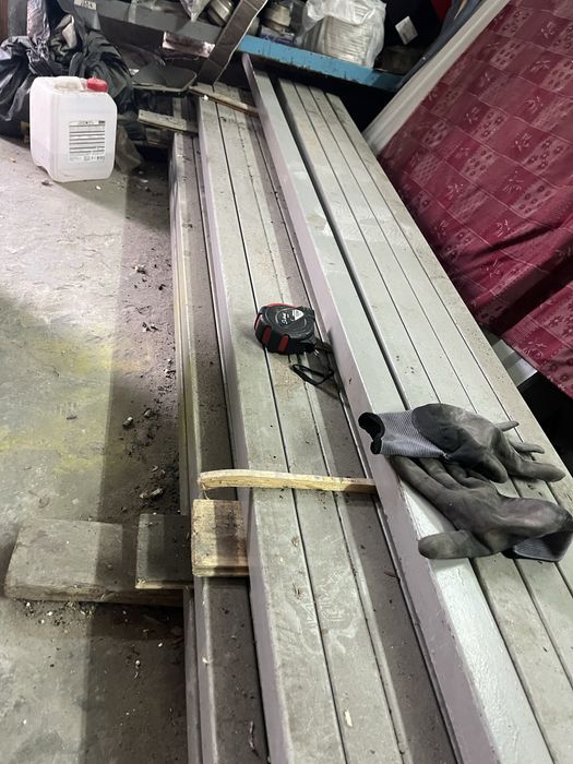 Продам все для огорожі:металопрофіль,стовбчики,перемичкі.