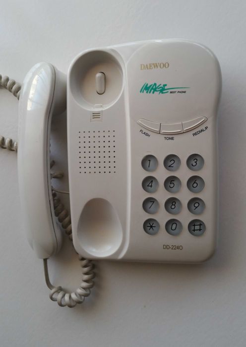 Телефон стационарный домашний Daewoo
