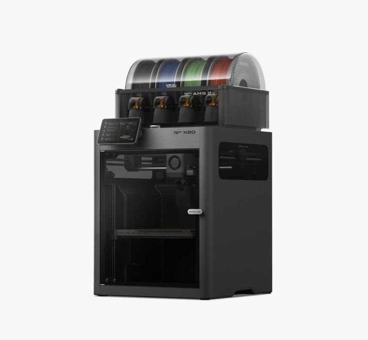 Sklep - drukarka 3D BambuLab X2D Combo (AMS 2 Pro), Faktura VAT, gwarancja 24m, od ręki