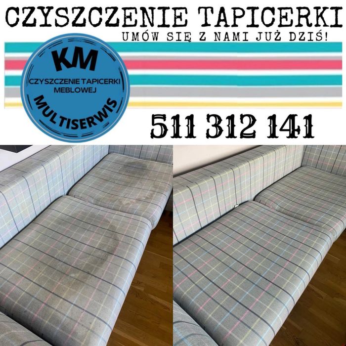 Czyszczenie/ Pranie/ Odświeżanie Tapicerki Meblowej, Kanap, Narozników