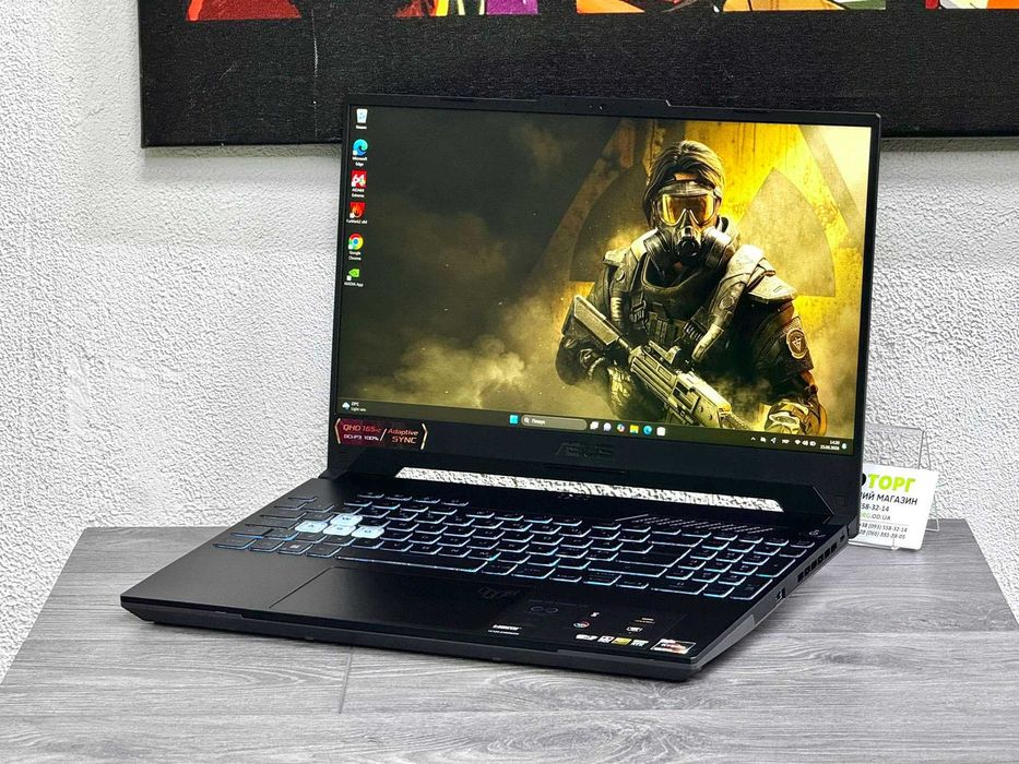 Asus Tuf Gaming A15 15 дюймів 2K 165Гц | AMD Ryzen 7 6800H | GeForce RTX 3070 | Гарантія півркоу