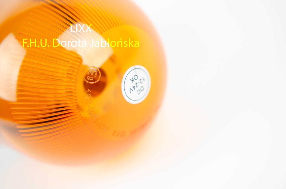 Stroboskop kogut 80 LED Trzpień Lampa BŁYSKOWA POMARAŃCZOWA 12V 24V