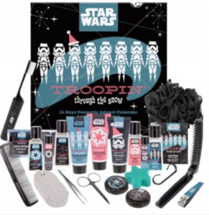 Kalendarz adwentowy Star Wars Troopin kosmetyki i akcesoria