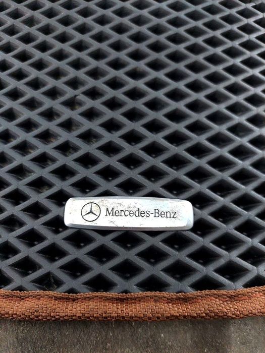 EVA коврики в салон Mersedes Bens  — Соты/Ромб,  коричневие