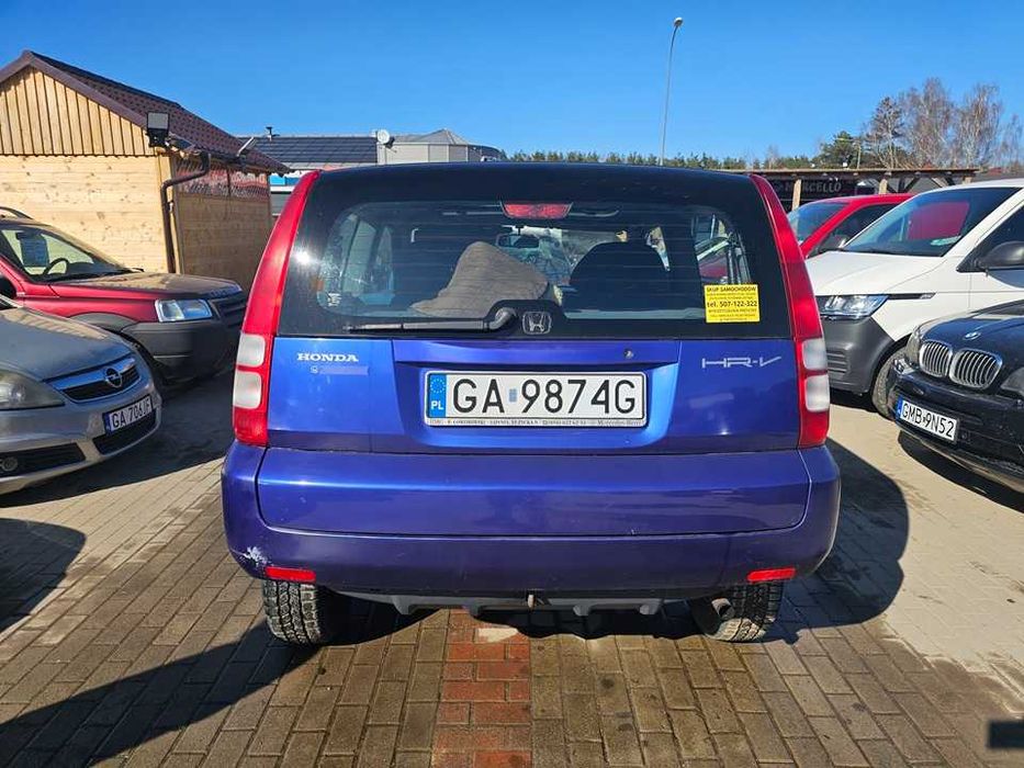 Honda HR-V 1999r/1.6benzyna/105KM/opłaty aktualne/4x4/