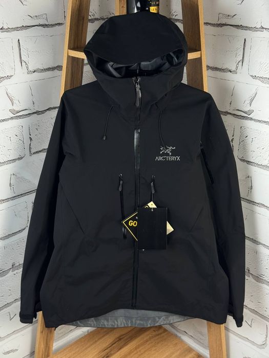 Технологічна куртка Arcteryx Alpha SV Gore-Tex чорна вітровка мембранна  арктерикс M/L/XL/XXL