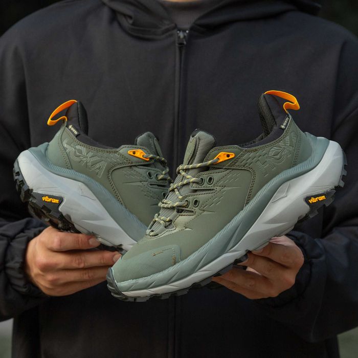 Мужские теплые кроссовки Hoka One One Kaha 2 Low Gore-Tex Termo хока