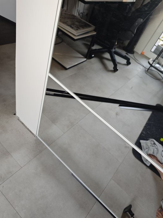 PAX Drzwi przesuwne z lustrami 2x100cm wys.236cm