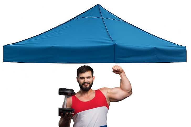 3x3 GRUBY DACH poszycie NAMIOTU Handlowego Pawilonu Ogrodowego 2x2 3x6