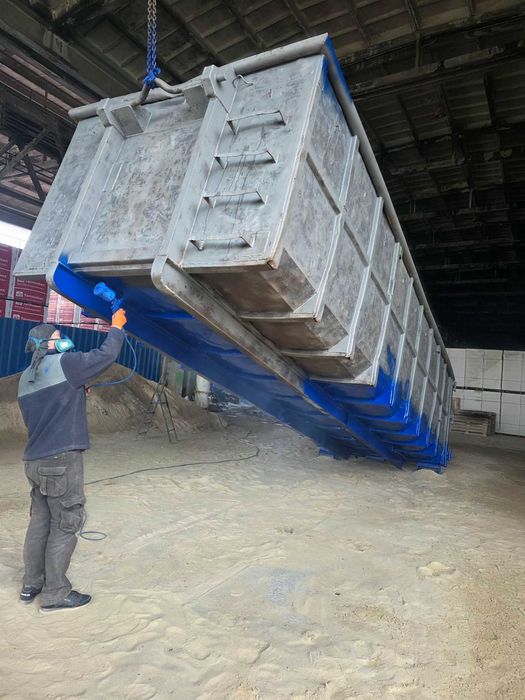 Piaskowanie  Kontenerów