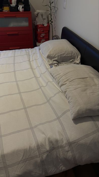 Conjunto cama casal capa edredão e fronhas