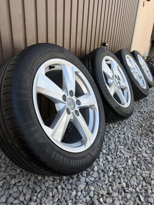 Felgi z oponami 17" Audi 5x112 215/55/17 Audi [A3] 8y [A6] c6 [Q2] ga [Q3] 8u f3 [TT] 8j 8s Seat Leon Exeo Ateca Skoda Octavia Superb Golf Passat T-ro