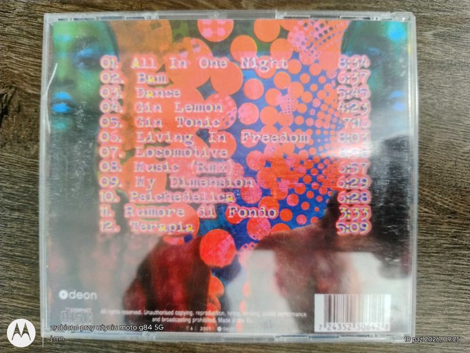 Gigi D'agostino – All In One Night CD