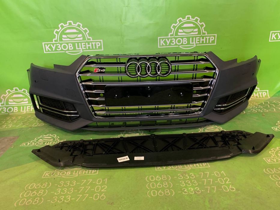 Комплект передній Audi A4 B9 2016 - 2020 НАЯВНІСТЬ бампер фара капот