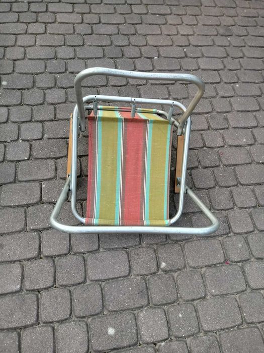 Fotelik turystyczny vintage