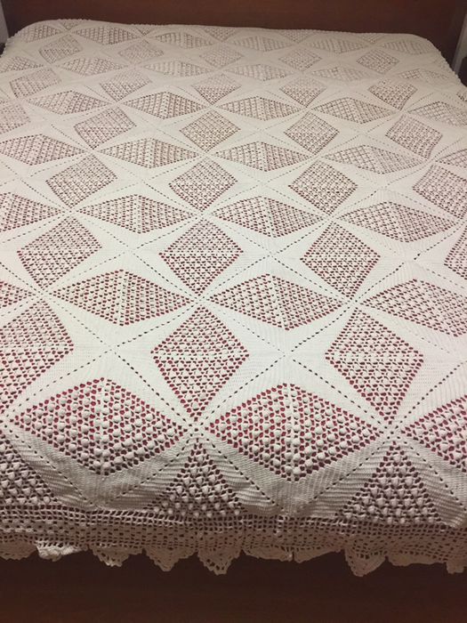 Colcha de renda / colcha  (Nova)