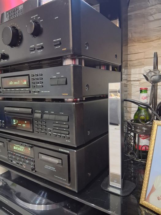 Wieża onkyo z pilotem