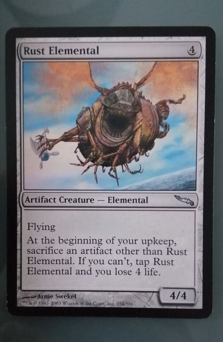 Rust Elemental - Magic the Gathering