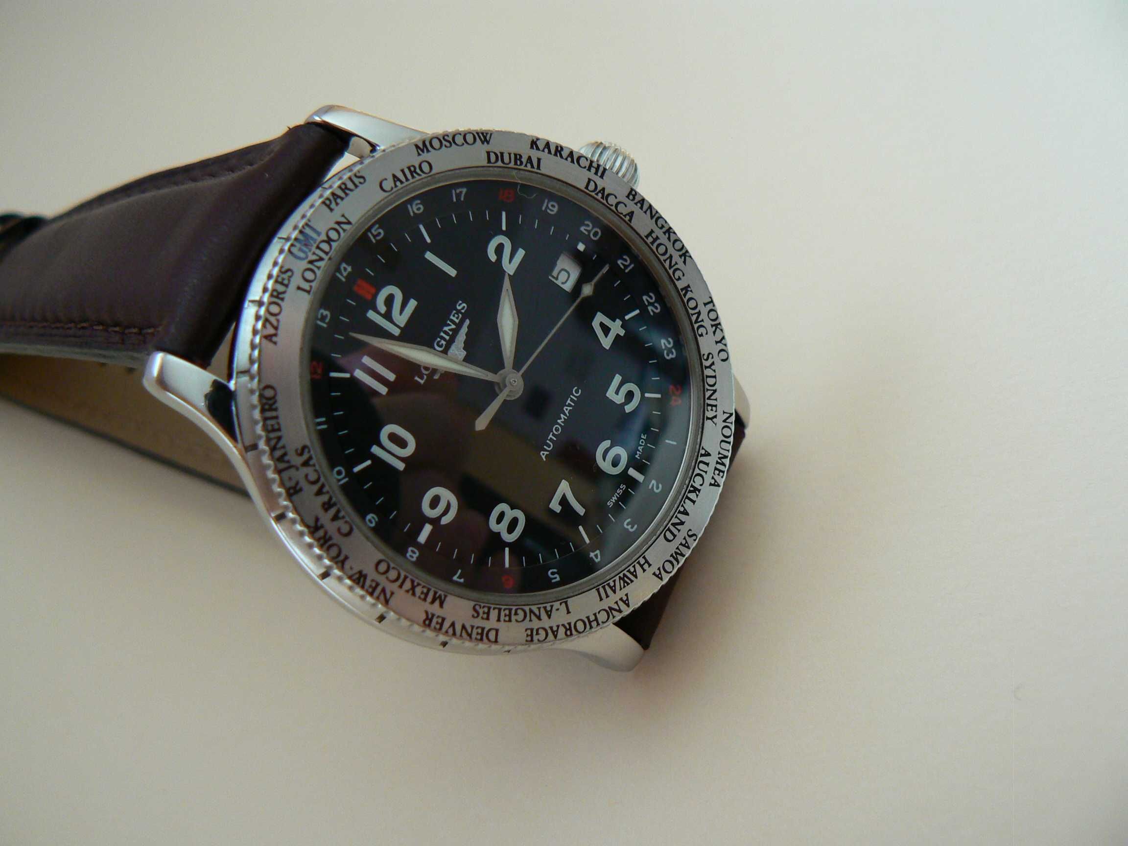 Longines WORLD TIMER AVIGATION Swissair Exclusive askarzew OLX.pl