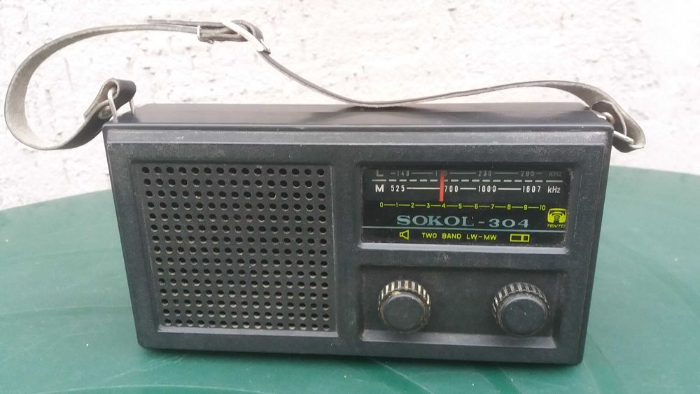 1970-te   Radyjko  '' SOKOL '' - 304  , made in USSR