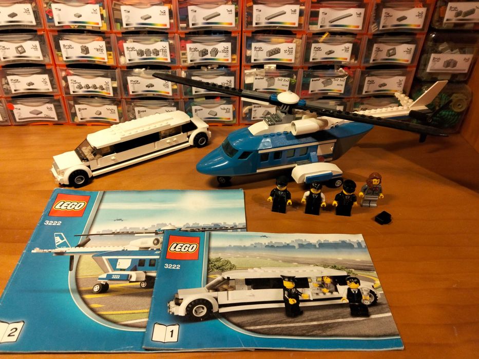 Lego city 3222 Helicopter and Limousine
