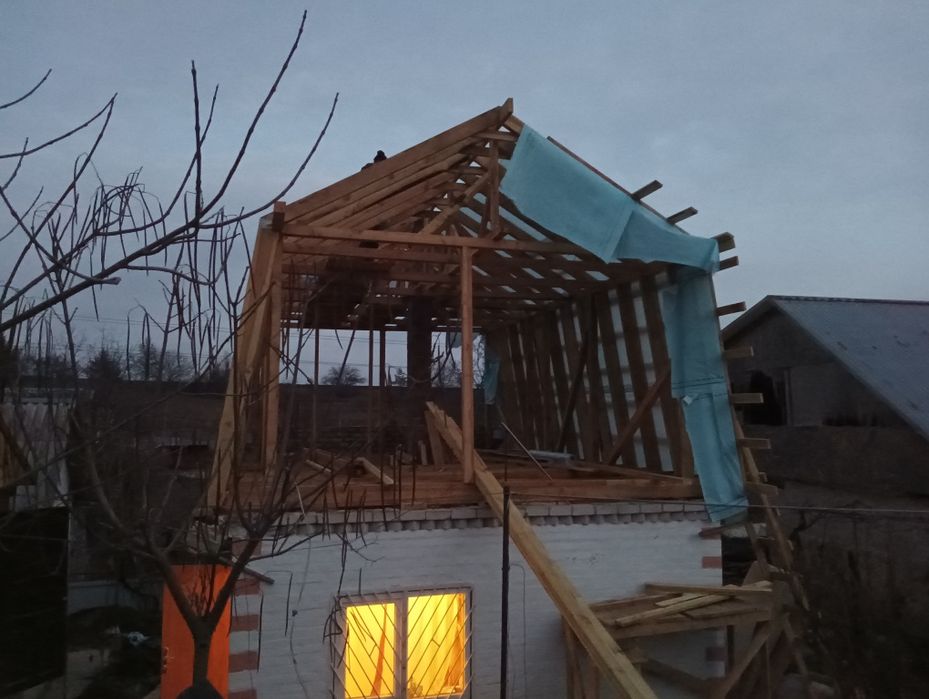 Будівельні роботи.