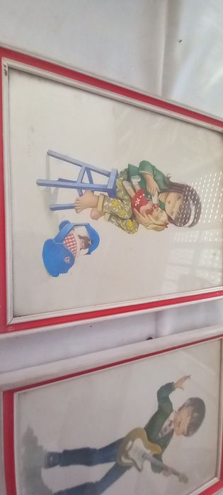 Conjunto de 2 Quadros Pequenos Constanza