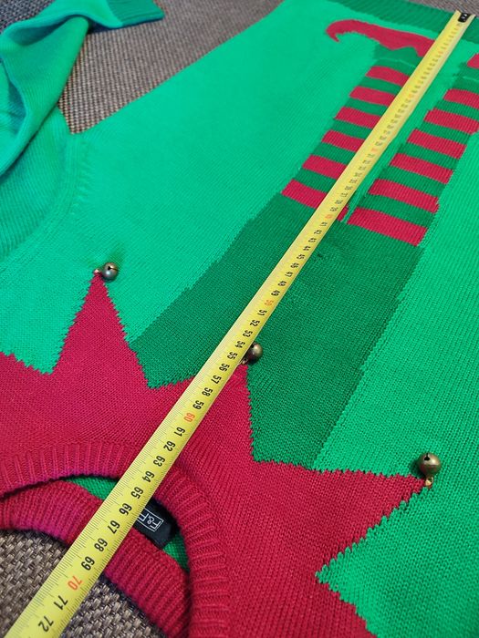 Светр святковий новорічний ельф /М