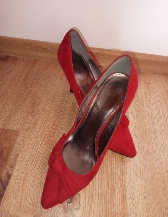 NOWE szpilki damskie DOROTHY PERKINS czerwone.