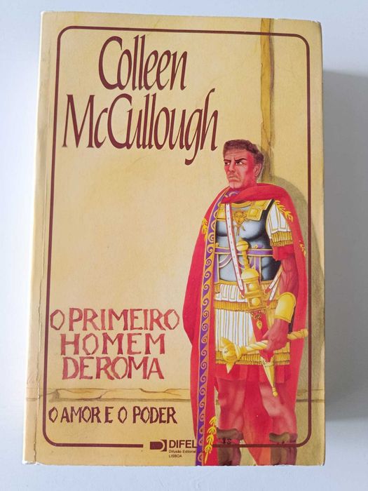 Livro "O Primeiro Homem de Roma", de Colleen McCullough