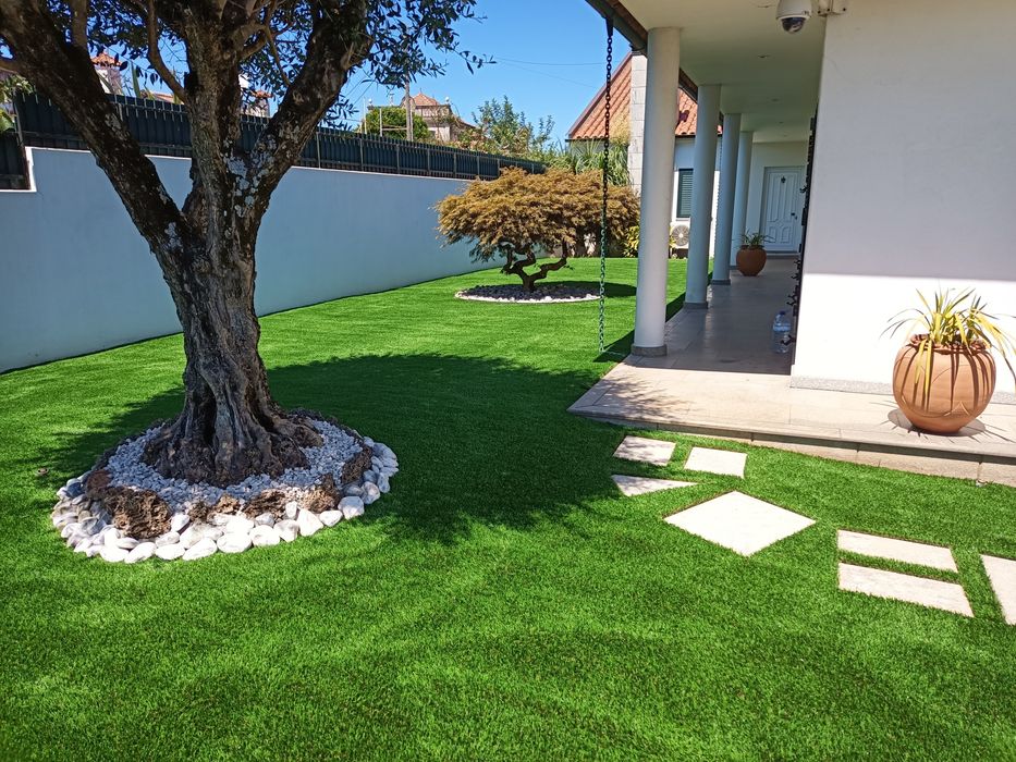 Relva sintética/artificial/jardins/lazer