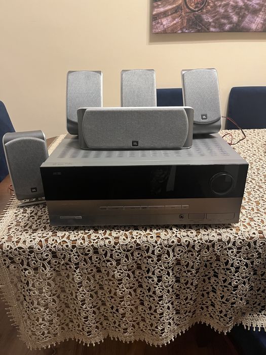 Harman/Kardon Amplituner + głosniki satelitarne JBL