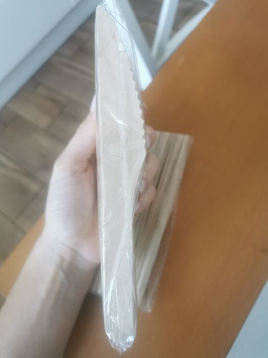 Noże drewniane na grilla, 100 szt