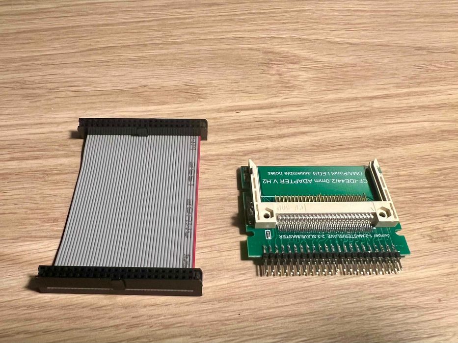 Amiga 500, 600 ,1200 Karta CF 16GB + adapter IDECF gry, plug and play