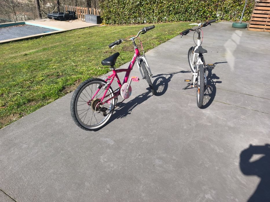 2x Bicicleta criança roda 20
