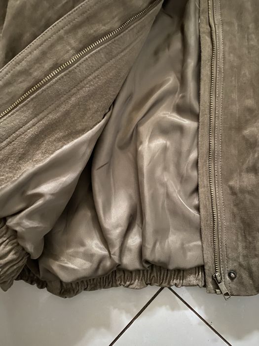 Kurtka zamszowa bomber Zara