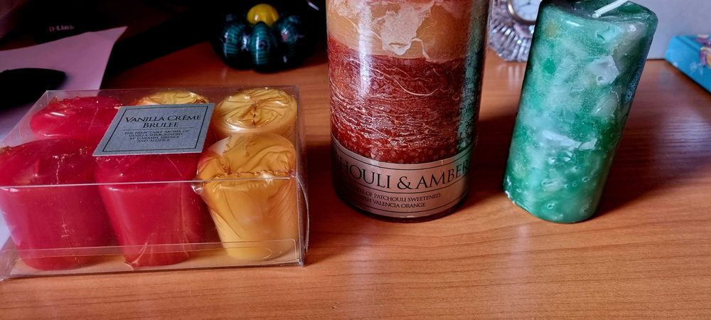 Свечи разные новые