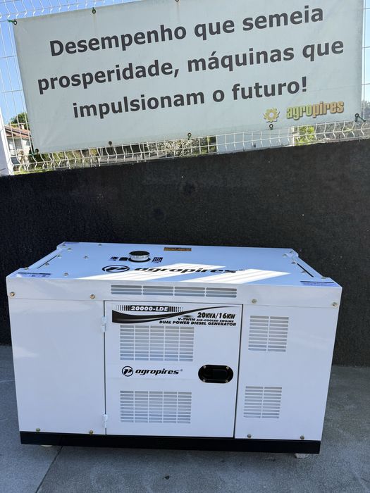 Gerador  20 kva  a diesel insonorizado