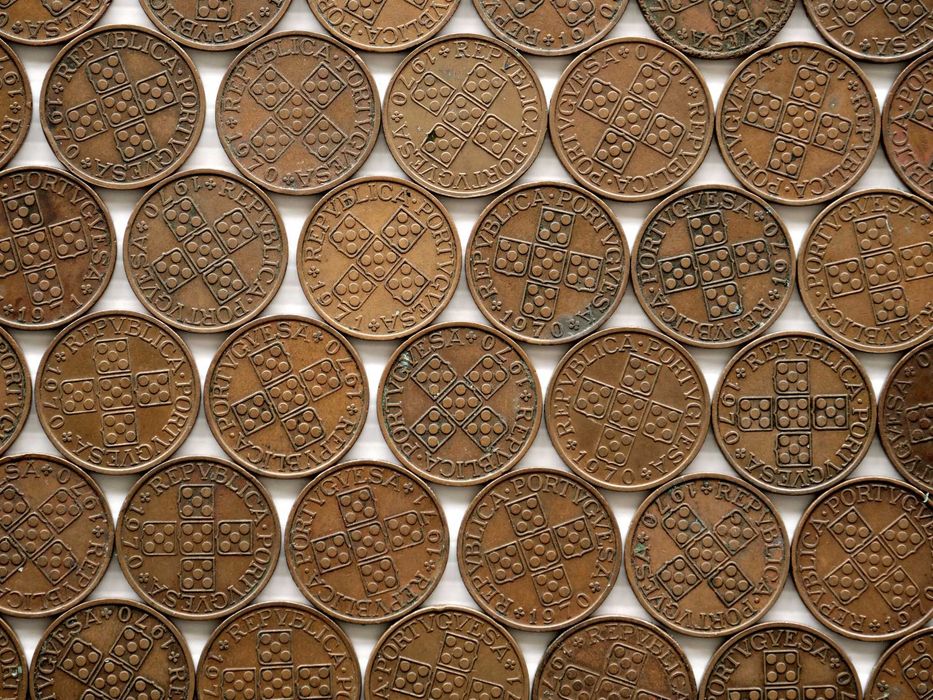 Lote de 47 Moedas 1 Escudo 1970