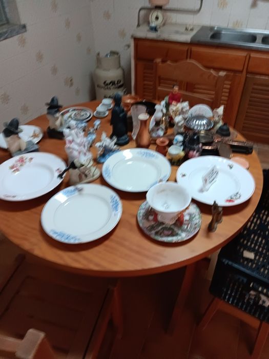 Pecas de decoração.