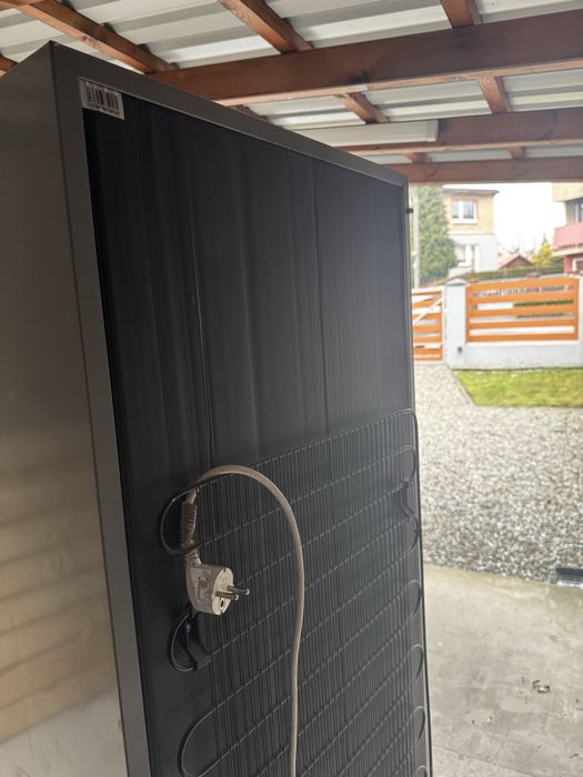 lodówka Amica srebrna wolnostojąca