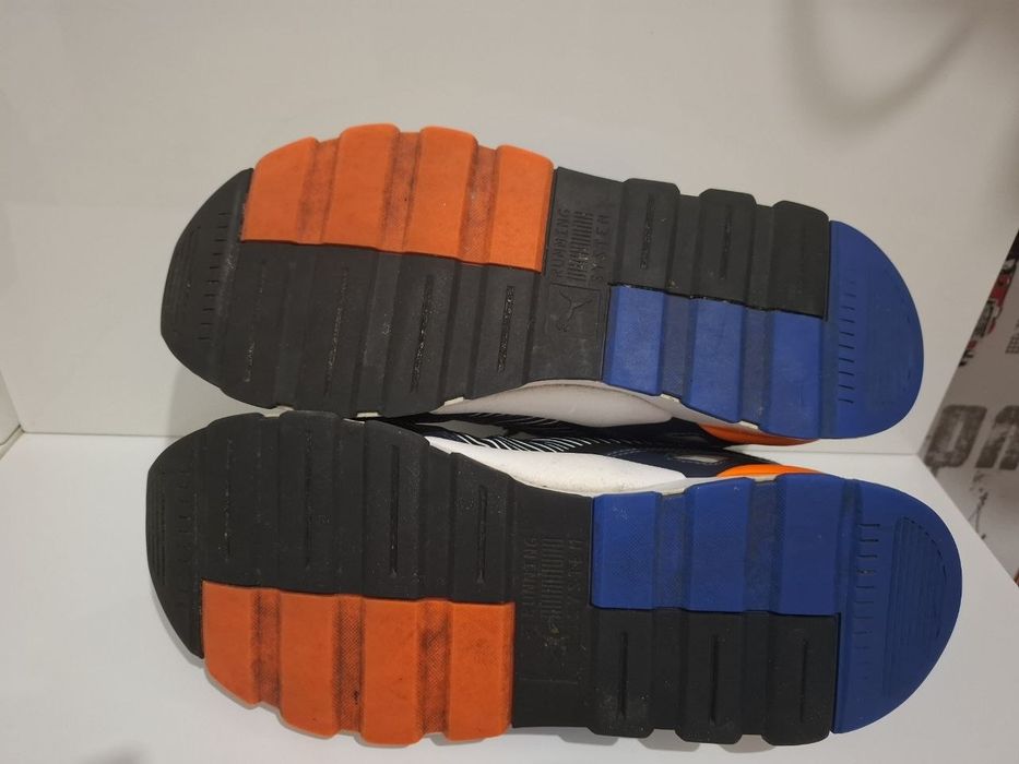 Чоловічі кросівки Puma RS-3.0 Black/Blue, розмір 42, устілка 27 см