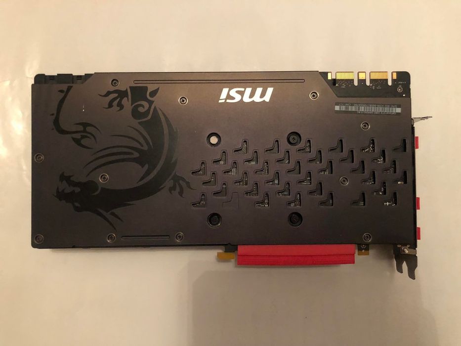 MSI GeForce GTX 1080 Gaming X 8GB GDDR5X