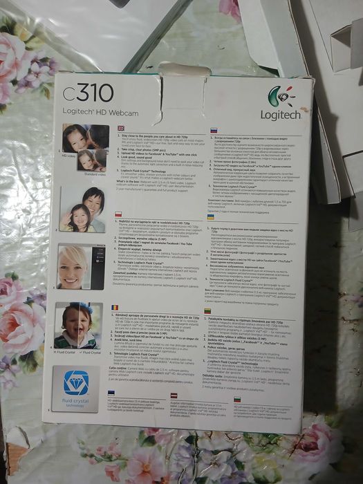 Нова вебкамера Logitech HD Webcam c310