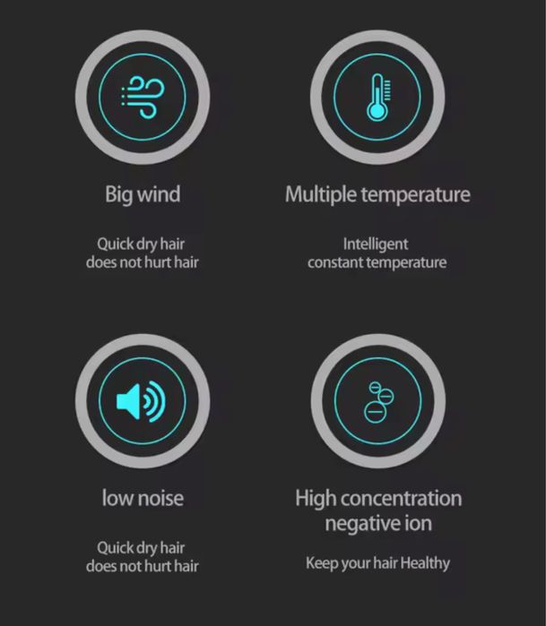 Фен з термоконтролем, стайлер, накрутка, краще ніж dyson