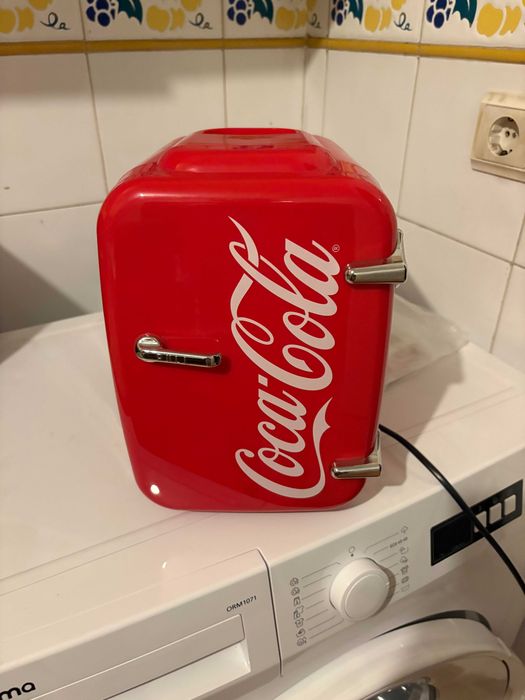 frigorífico coca cola americano vermelho